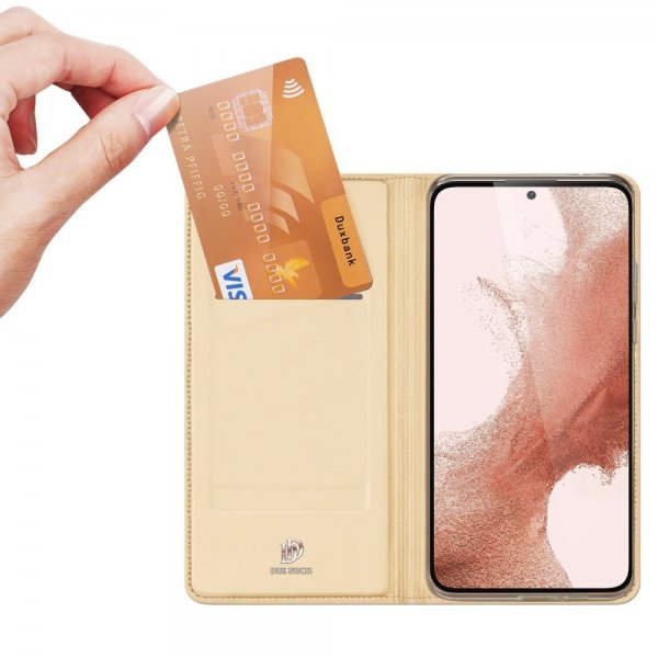 Dux Ducis Samsung Galaxy S23 Plus Cover Skin Pro Series Guld