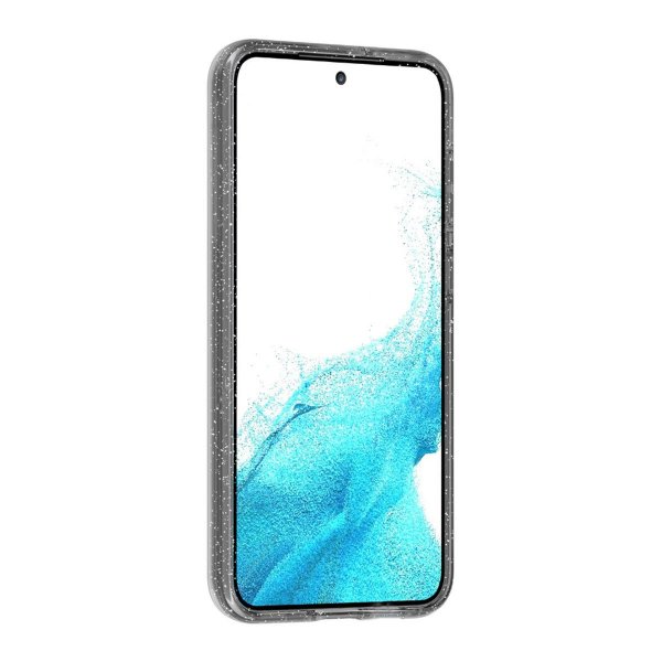 Samsung Galaxy S23 Plus Cover Glitter MagSafe Sort