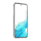 Samsung Galaxy S23 Plus Cover Glitter MagSafe Transparent