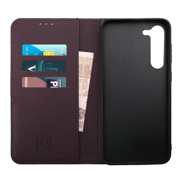 Rvelon Samsung Galaxy S23 Plus Cover Magnetisk Aftageligt Etui Lilla