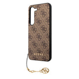 Guess Samsung Galaxy S23 Plus Cover 4G Charms Brun