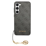 Guess Samsung Galaxy S23 Plus Cover 4G Charms Grå