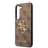 Guess Samsung Galaxy S23 Plus Cover 4G Logo Brun