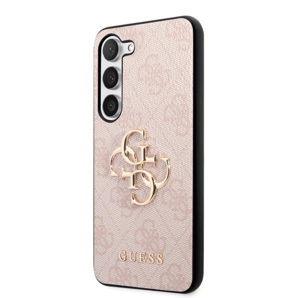 Guess Samsung Galaxy S23 Plus Cover 4G Logo Pink