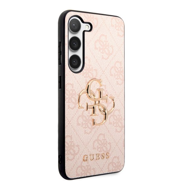 Guess Samsung Galaxy S23 Plus Cover 4G Logo Pink