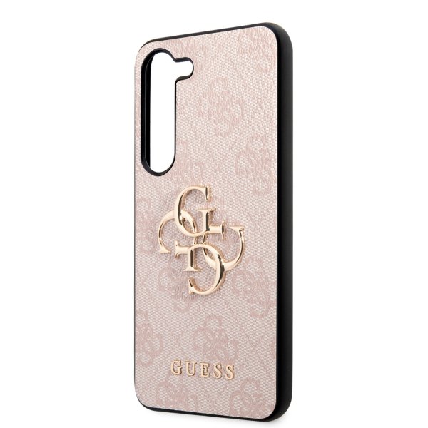 Guess Samsung Galaxy S23 Plus Cover 4G Logo Pink