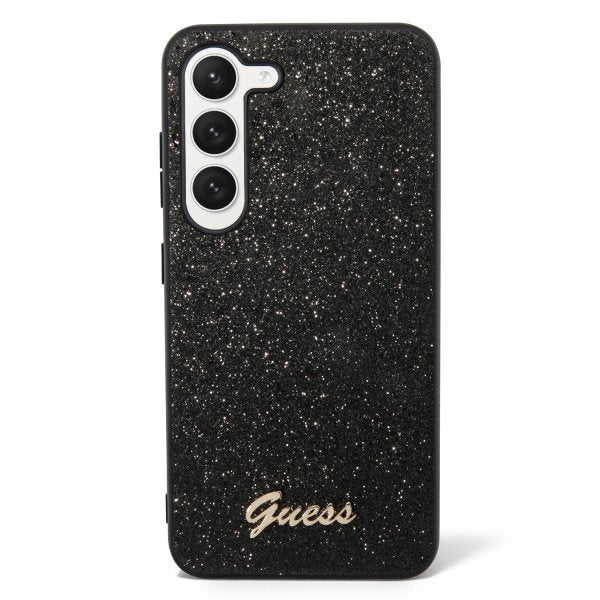 Guess Samsung Galaxy S23 Plus Cover Fixed Glitter Case Sort