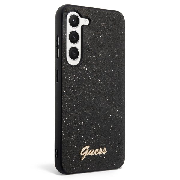 Guess Samsung Galaxy S23 Plus Cover Fixed Glitter Case Sort