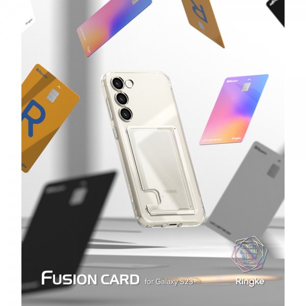 Ringke Samsung Galaxy S23 Plus Cover Fusion Card Clear