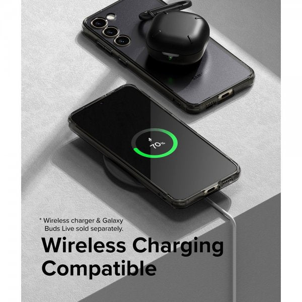 Ringke Samsung Galaxy S23 Plus Cover Fusion Matte Smoke Black