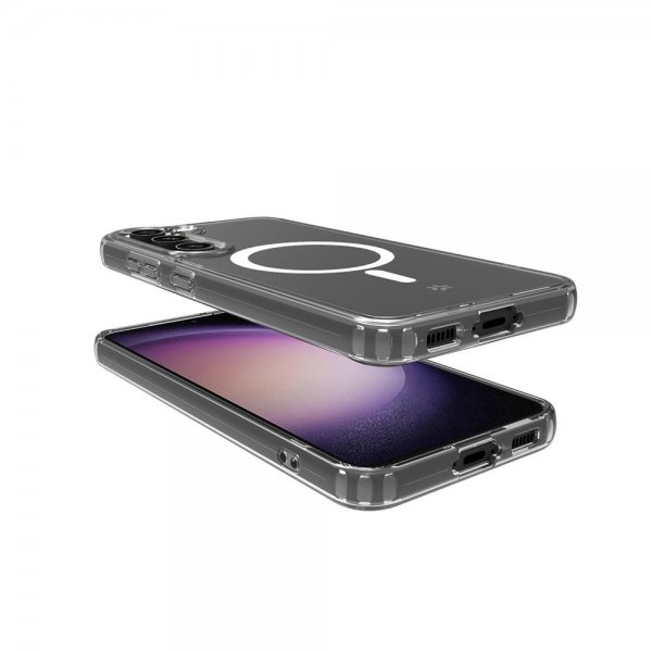 Celly Samsung Galaxy S23 Plus Cover GELSKINMAG MagSafe Transparent