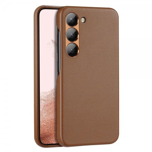 Dux Ducis Samsung Galaxy S23 Plus Cover Grit Series Brun