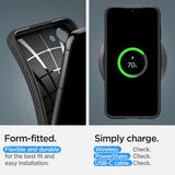 Spigen Samsung Galaxy S23 Plus Cover Liquid Air Mat Sort