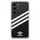 Adidas Samsung Galaxy S23 Plus Cover ELLER Bagcover Samba Sort Hvid