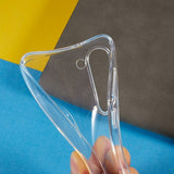 Samsung Galaxy S23 Plus Cover Pearl Jelly Transparent