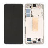 Samsung Galaxy S23 Plus Skærm med LCD Display - Cream