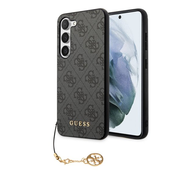 Guess Samsung Galaxy S23 Cover 4G Charms Grå