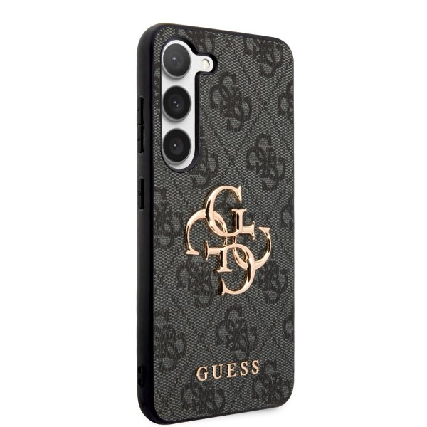 Guess Samsung Galaxy S23 Cover 4G Logo Grå