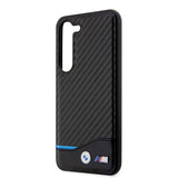 BMW Samsung Galaxy S23 Cover Carbon & Stripe Sort