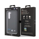 BMW Samsung Galaxy S23 Cover Carbon & Stripe Sort