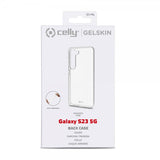 Celly Samsung Galaxy S23 Cover GELSKIN Transparent