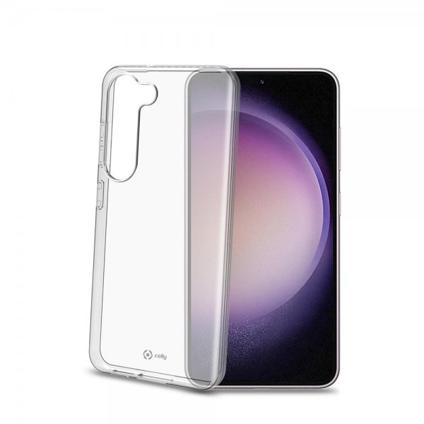 Celly Samsung Galaxy S23 Cover GELSKIN Transparent