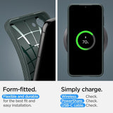 Spigen Samsung Galaxy S23 Cover Liquid Air Abyss Green