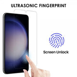 Northjo Samsung Galaxy S23 Cover med Skærmbeskyttelse og Kamerabeskyttelse 3-i-1