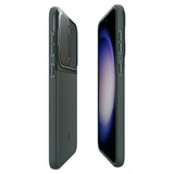 Spigen Samsung Galaxy S23 Cover Optik Armor Abyss Green