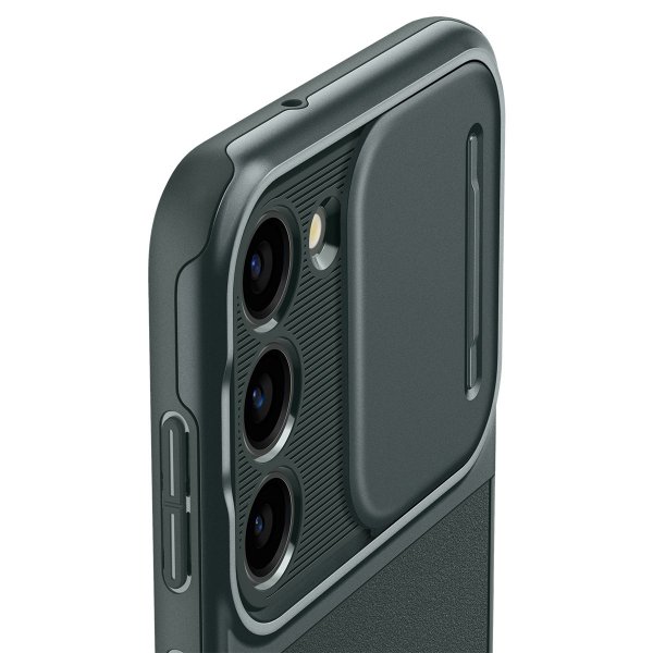 Spigen Samsung Galaxy S23 Cover Optik Armor Abyss Green