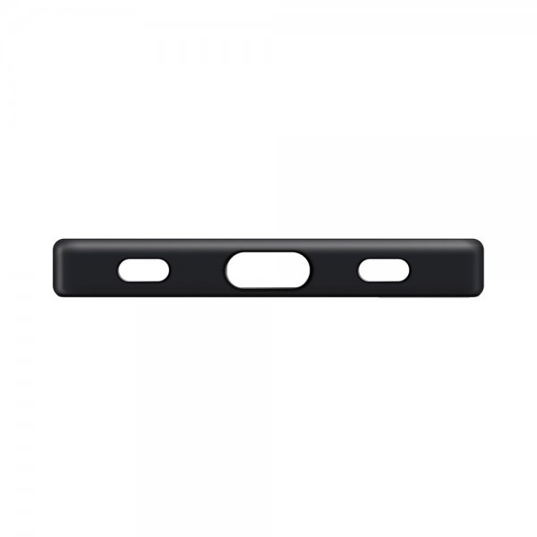 Xqisit Samsung Galaxy S23 Skal Silikonecover Sort