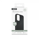 Xqisit Samsung Galaxy S23 Skal Silikonecover Sort
