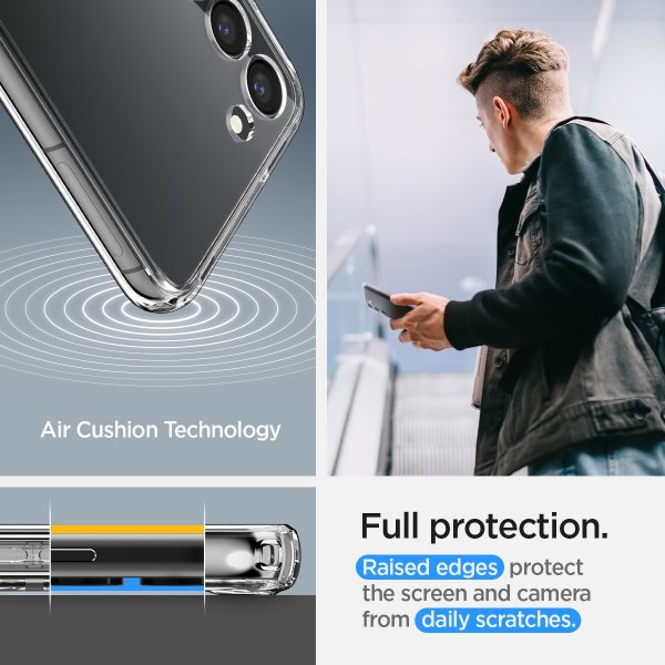 Spigen Samsung Galaxy S23 Cover Ultra Hybrid S Krystalklar
