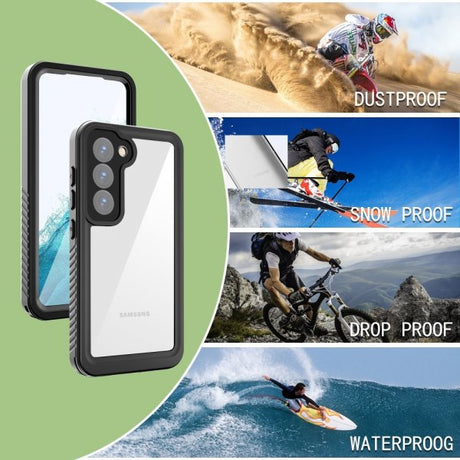 Redpepper Samsung Galaxy S23 Cover Vandafvisende IP68 Sort