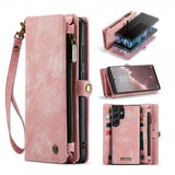 CaseMe Samsung Galaxy S23 Ultra Etui 008 Series Aftageligt Cover Rosa