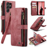 CaseMe Samsung Galaxy S23 Ultra Cover C30 Series Rød