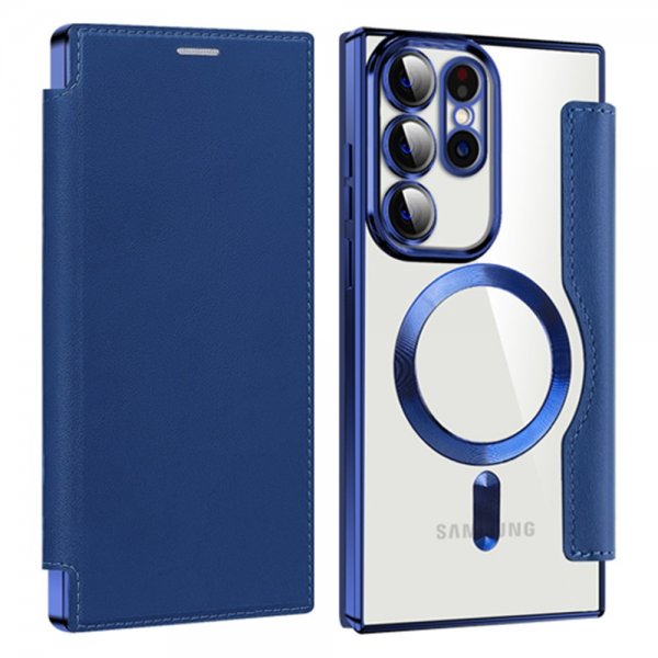Samsung Galaxy S23 Ultra Cover MagSafe Blå