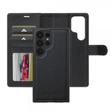 Lc.Imeeke Samsung Galaxy S23 Ultra Cover med Aftageligt Cover L2 Series MagSafe Sort