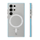 Rvelon Samsung Galaxy S23 Ultra Cover Riflet MagSafe Blå