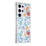 Samsung Galaxy S23 Ultra Cover Blomstermønster MagSafe Grene