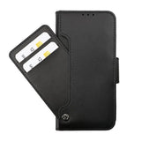 Rvelon Samsung Galaxy S23 Ultra Etui Udklappeligt Kortrum Sort