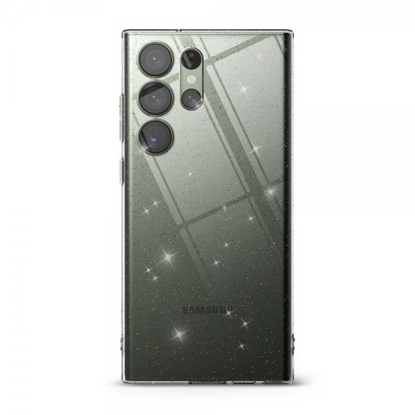 Ringke Samsung Galaxy S23 Ultra Cover Air Glitter Clear