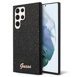 Guess Samsung Galaxy S23 Ultra Cover Fixed Glitter Case Sort