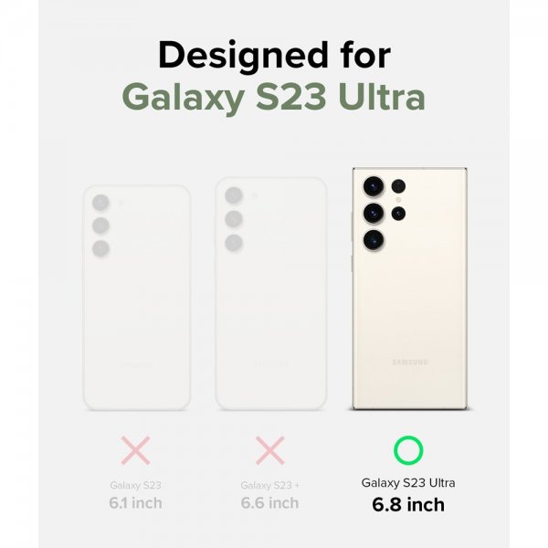 Ringke Samsung Galaxy S23 Ultra Cover Fusion Card Clear