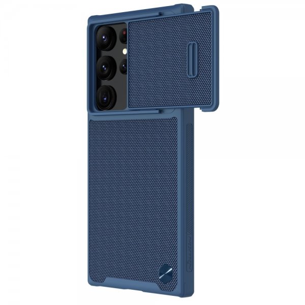 Nillkin Samsung Galaxy S23 Ultra Cover med Tekstur Blå