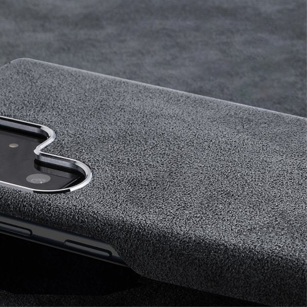 Samsung Galaxy S23 Ultra Cover Ruskind MagSafe Grå