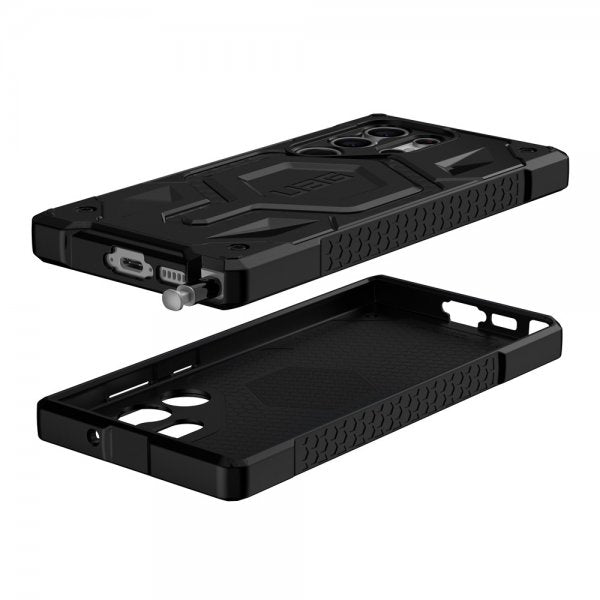 Urban Armor Gear (UAG) Samsung Galaxy S23 Ultra Cover Monarch Pro MagSafe Carbon Fiber Sort