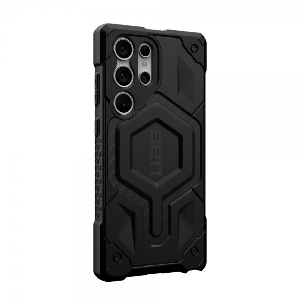 Urban Armor Gear (UAG) Samsung Galaxy S23 Ultra Cover Monarch Pro MagSafe Carbon Fiber Sort