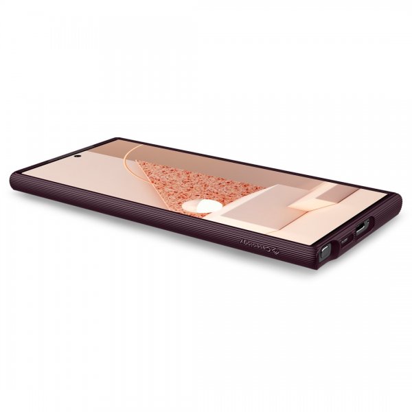 Caseology Samsung Galaxy S23 Ultra Cover Parallax Burgundy