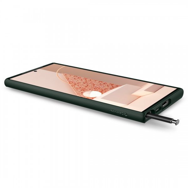 Caseology Samsung Galaxy S23 Ultra Cover Parallax Midnight Green